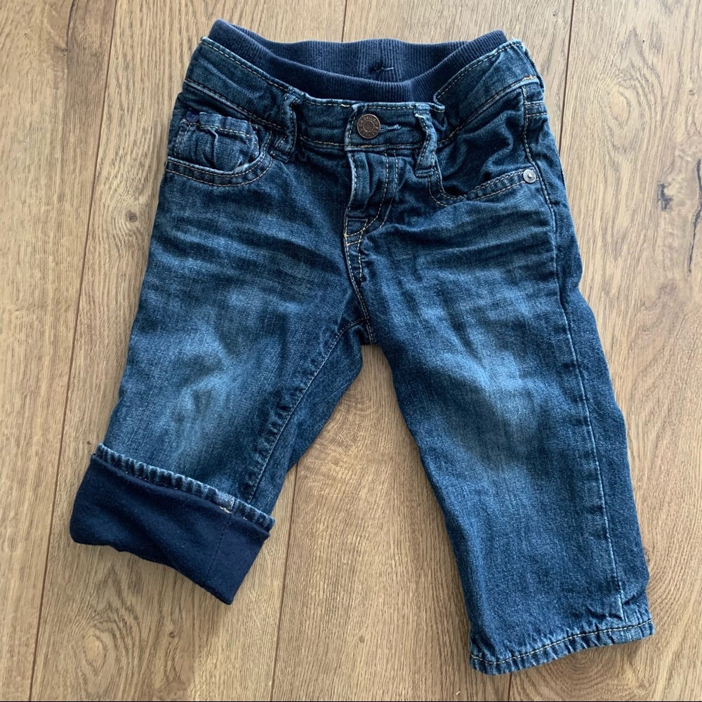 SO SOFT! Gap lined jeans 1969 Jeans 12-18m